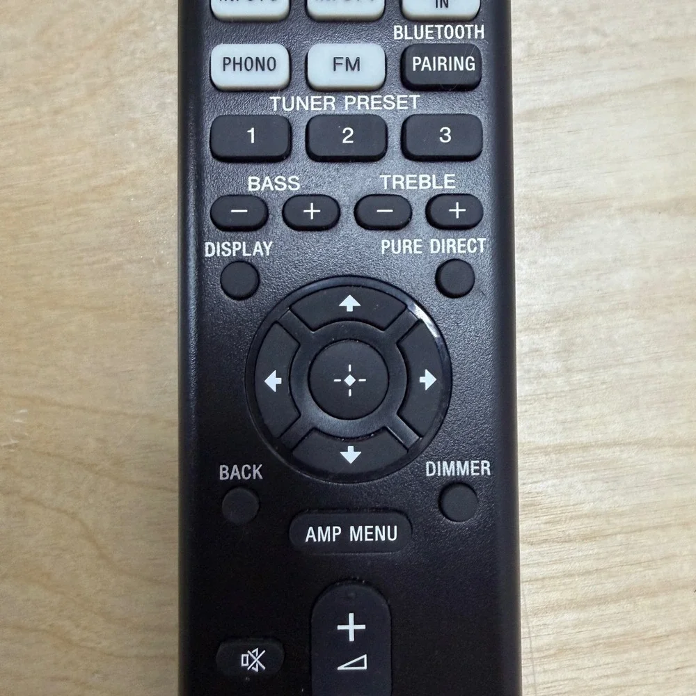 Sony RMT-AA400U AV System Remote Control Bluetooth Pairing Black Genuine OEM